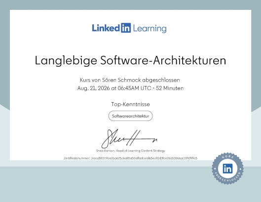 Langlebige Software-Architekturen